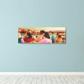 Americana - 1942 - De dans Social Canvas Afdruk (Insitu (Houten vloer))