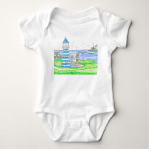 Americana 2 vuurtoren Baby Een stuk