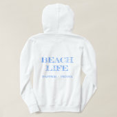 Americana 2 Vuurtoren Hoodie Sweatshirt (Design achterkant)