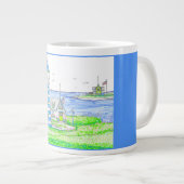 Americana 2 Vuurtoren Jumbo Mok (Voorkant rechts)