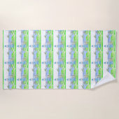 Americana 2 Vuurtoren Strandhanddoek Strandlaken (Voorkant)