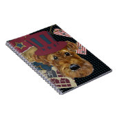 AMERICANA AIREDALE NOTITIEBOEK (Rechterzijde)