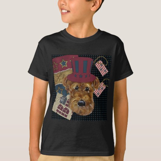 AMERICANA AIREDALE T-SHIRT (Voorkant)