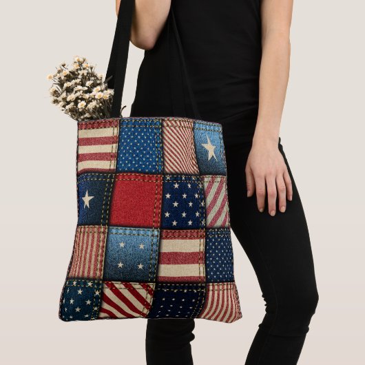 Americana All Over Print Tas 1 (Dichtbij)