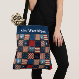 Americana All Over Print Tas Versie 2