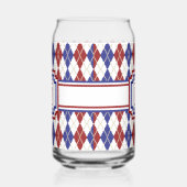 Americana Argyle Blikvorm Glas (Rechts)