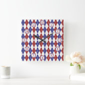 Americana Argyle Clock Vierkante Klok (Huis)