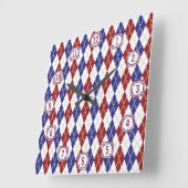 Americana Argyle Clock Vierkante Klok (Hoek)