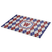 Americana Argyle glazen snijplank (Hoek)