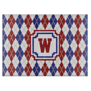 Americana Argyle glazen snijplank