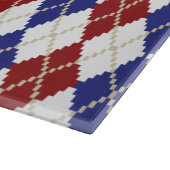 Americana Argyle glazen snijplank (Hoek)