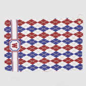 Americana Argyle Golf Towel Golfhanddoek (Horizontaal)