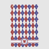 Americana Argyle Golf Towel Golfhanddoek (Voorkant)