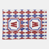 Americana Argyle keukenhanddoek (Horizontaal)