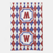 Americana Argyle keukenhanddoek (Verticaal)