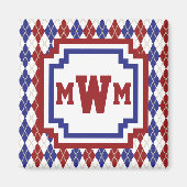 Americana Argyle Magnet (Voorkant)