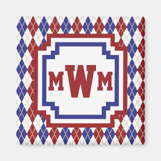 Americana Argyle Magnet (Voorkant)