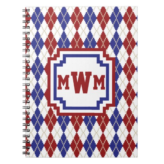 Americana Argyle Notitieboek (Voorkant)