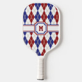Americana Argyle Pickleball Paddle (Achterkant)