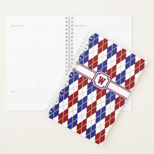 Americana Argyle Planner (Display)