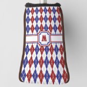 Americana Argyle Putter Hoesje Golfheadcover (Draai 90)