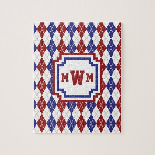 Americana Argyle Puzzel (Verticaal)