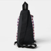 Americana Argyle Sling Bag (Achterkant)