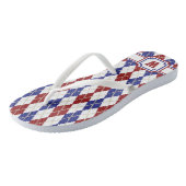 Americana Argyle Slippers Teenslippers (Schuin)