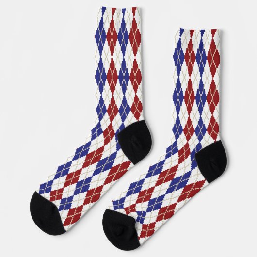Americana Argyle Sokken (Links)