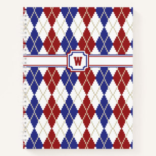 Americana Argyle Spiral Notitieboek