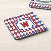 Americana Argyle Square Onderzetter (Linkerzijde)