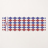 Americana Argyle Yoga Mat (Voorkant (horizontaal))