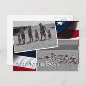 Americana Boys Briefkaart (Voorkant / Achterkant)