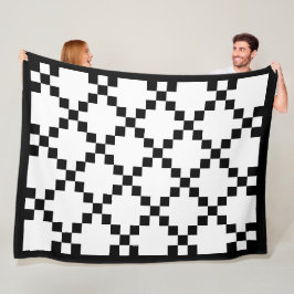 Americana Buffalo Check Quilt Party Fleece Blanket