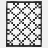 Americana Buffalo Check Quilt Party Fleece Blanket (Voorkant)