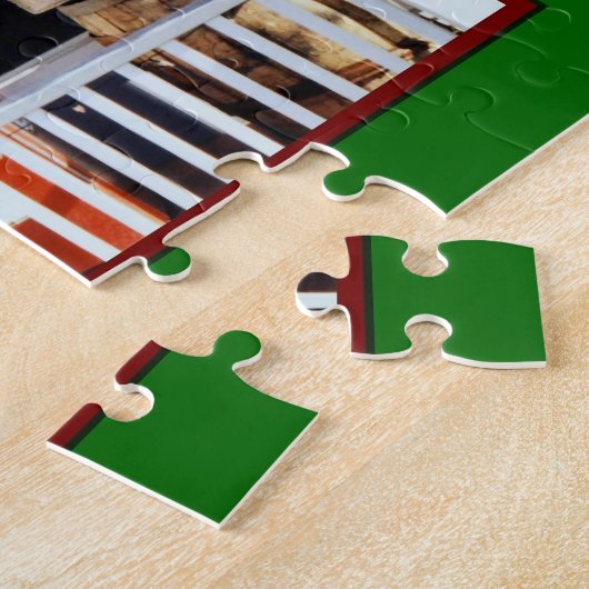 ' Americana Christmas' Jigsaw Puzzel (Zijkant)