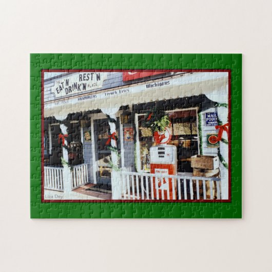 ' Americana Christmas' Jigsaw Puzzel (Horizontaal)