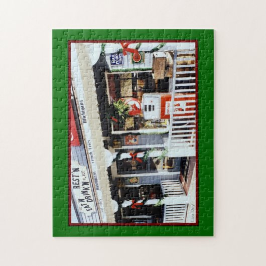 ' Americana Christmas' Jigsaw Puzzel (Verticaal)