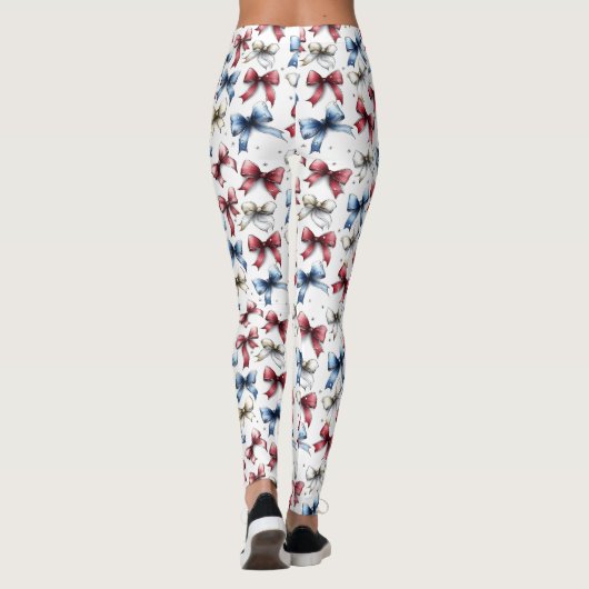 Americana Coquette Bow Leggings (Achterkant)