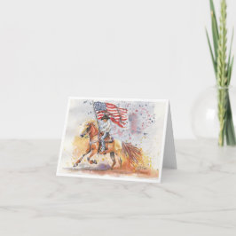 Americana Cowboy door Sherry Kaart