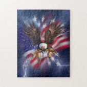 Americana Eagle Art Puzzles Legpuzzel (Verticaal)