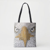 Americana Eagle Face Canvas tas (Voorkant)
