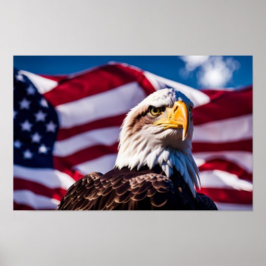 Americana Eagle Poster (Voorkant)