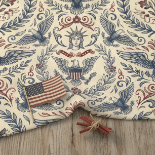 Americana Eagles Stars & Stripes ID1298 Stof