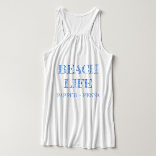 Americana Flowy Tanktop (Design achterkant)