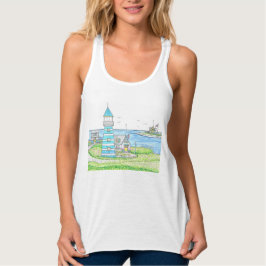 Americana Flowy Tanktop