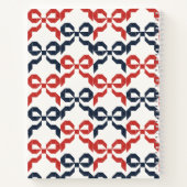 Americana Folk Art Bow Quilt Pattern Recipe Notitieboek (Achterkant)