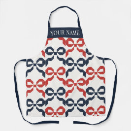 Americana Folk Art Bow Quilt Pattern Schort