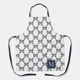 Americana Folk Art Navy Bow Quilt Pattern Schort