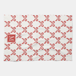 Americana Folk Art Red Bow Quilt Pattern Theedoek